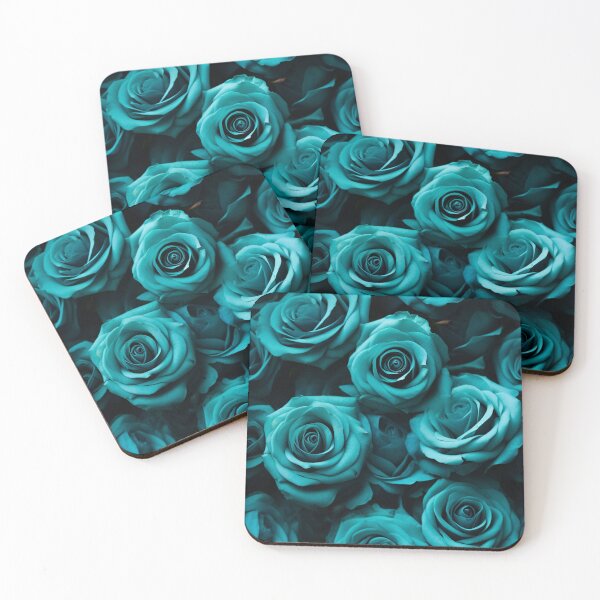 Item preview, Teal Roses designed and sold by allthis.