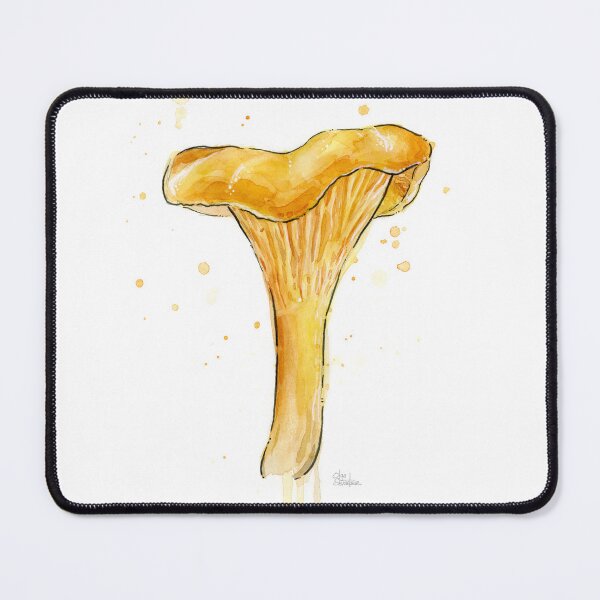 Item preview, Chanterelle Watercolor Painting designed and sold by Olga Shvartsur.