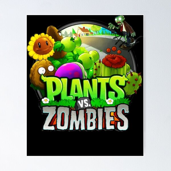 Plants Vs Zombies Game Poster Diamond Painting 