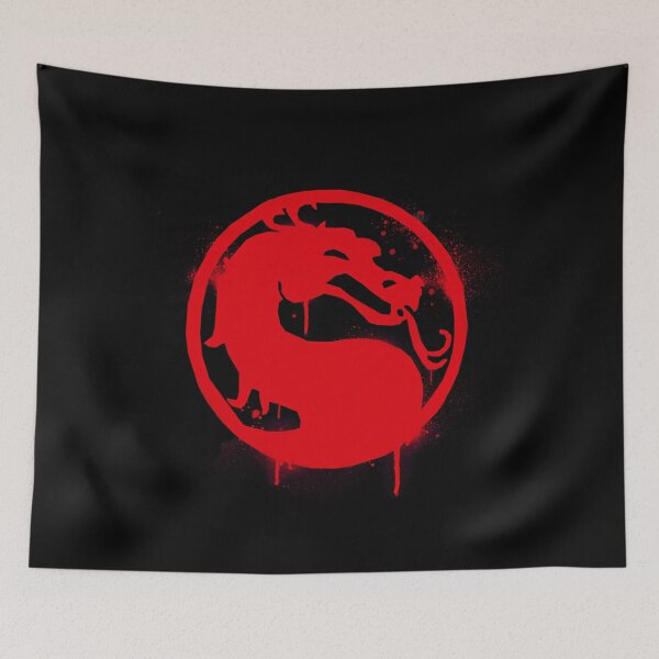 Item preview, Mortal Kombat Splatter Grafitti Emblem | Mortal Kombat 11 Logo designed and sold by GarlicLimeFas.