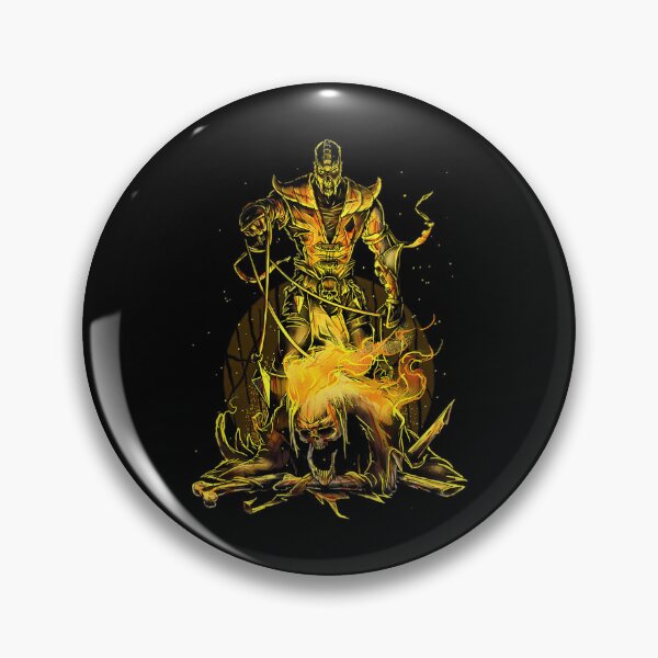 Item preview, Mortal Kombat Cursed Scorpion designed and sold by Designercrawfo.