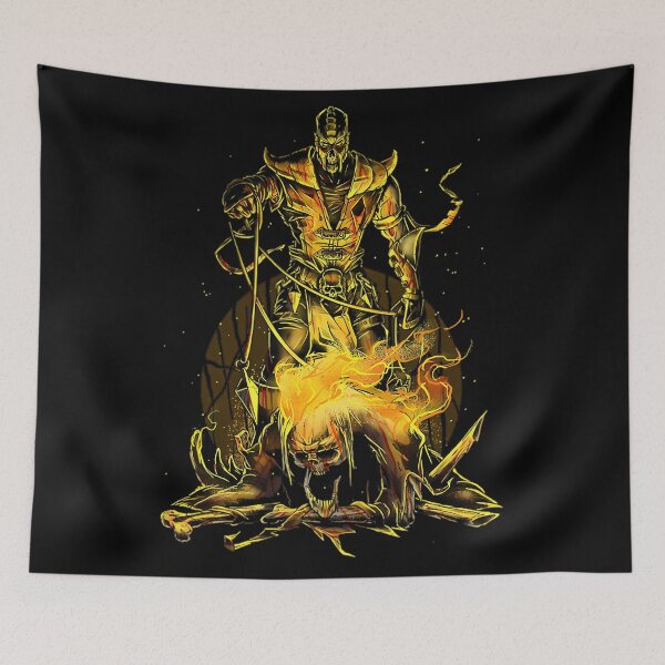 Item preview, Mortal Kombat Cursed Scorpion designed and sold by Designercrawfo.