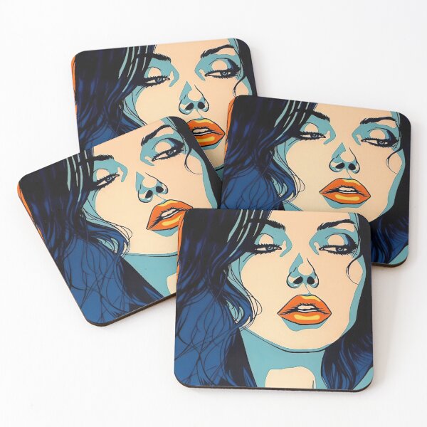 Item preview, Mystery Girl in the Style of 1970's European Graphic Novels designed and sold by CaseLargo.