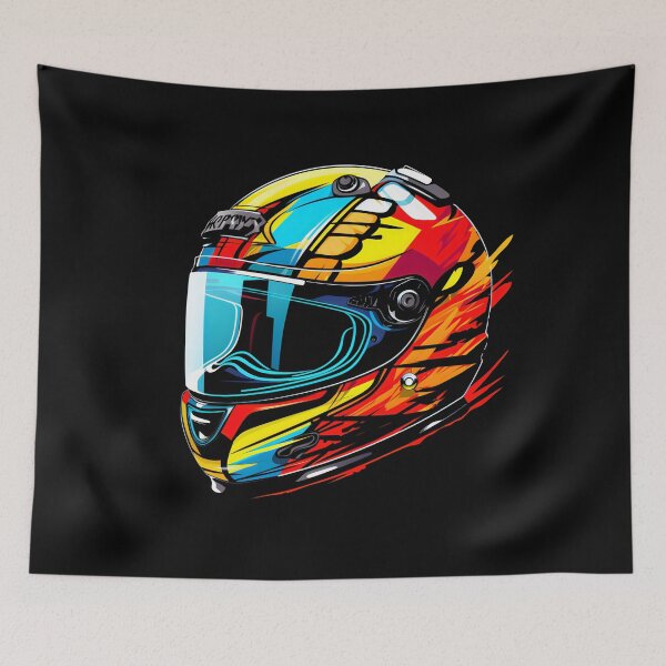 Item preview, Helmet Nascar Daytona USA Hornet Speedway designed and sold by EnigmaStitcher.