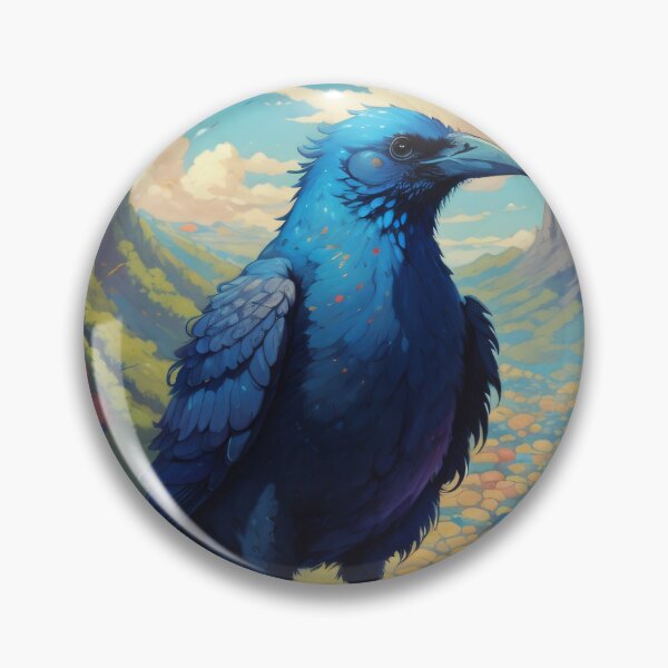 Item preview, Blue crows and macaroons designed and sold by Amitbasri.
