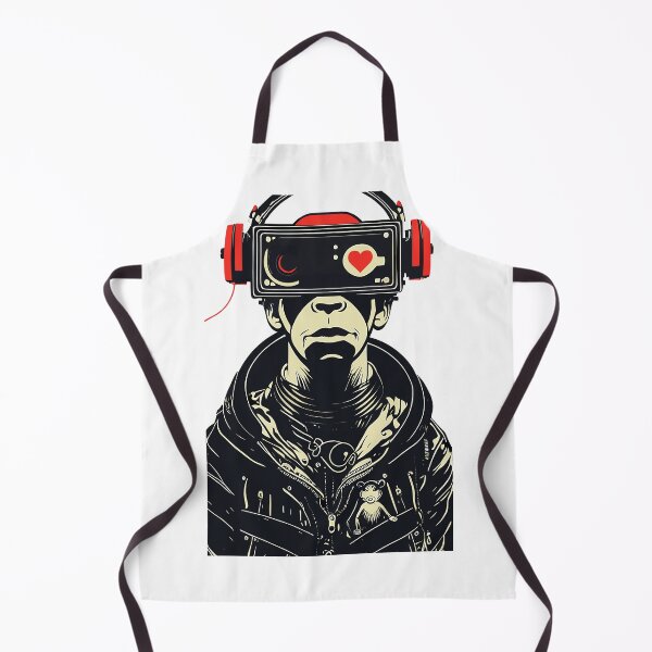 Item preview, Monkey with vr glasses and headphone designed and sold by chatzous.