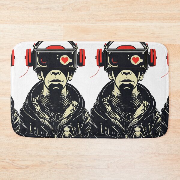Item preview, Monkey with vr glasses and headphone designed and sold by chatzous.