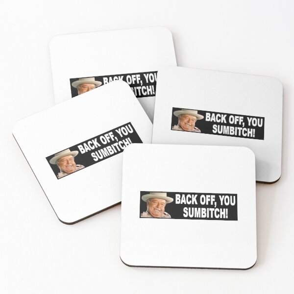 Item preview, Funny BACK OFF, YOU SUMBITCH designed and sold by masinibobus.