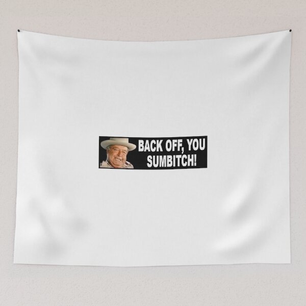 Item preview, Funny BACK OFF, YOU SUMBITCH designed and sold by masinibobus.