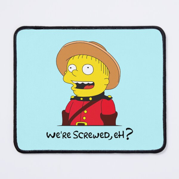 Item preview, Canuck Ralph We're Screwed eH designed and sold by BetterDaze.