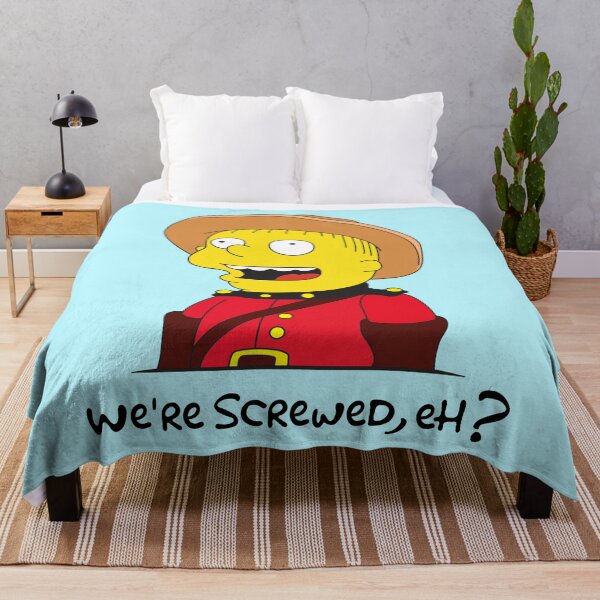 Item preview, Canuck Ralph We're Screwed eH designed and sold by BetterDaze.