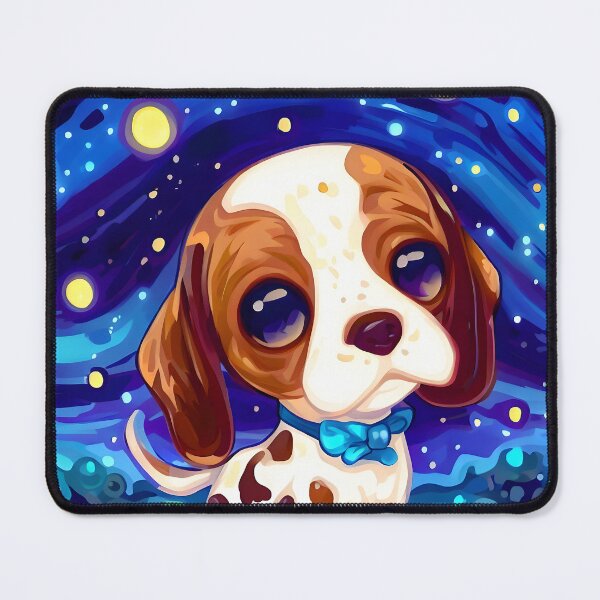 Item preview, English Pointer in The Starry Night  designed and sold by City0fDreams.