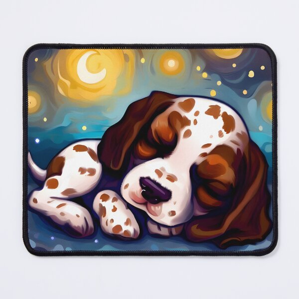Item preview, English Pointer in The Starry Night designed and sold by City0fDreams.
