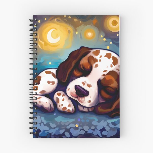 Item preview, English Pointer in The Starry Night  designed and sold by City0fDreams.