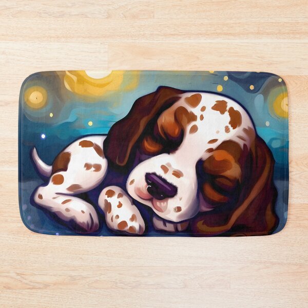Item preview, English Pointer in The Starry Night  designed and sold by City0fDreams.