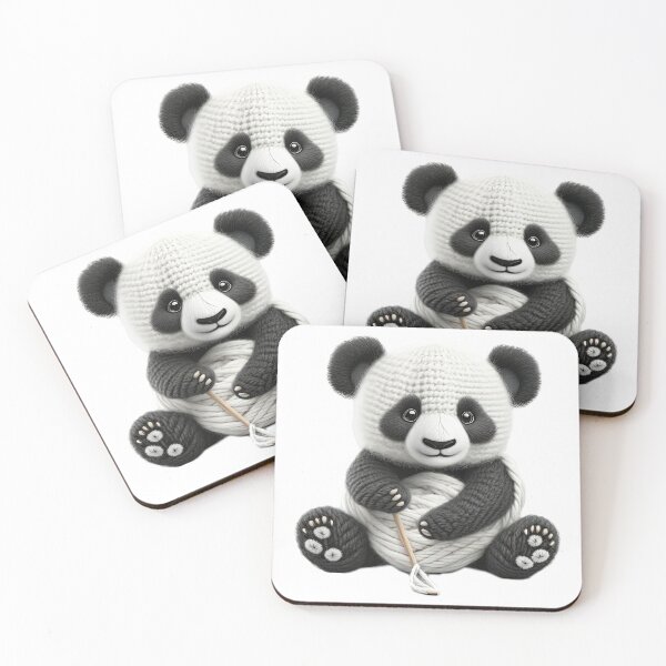 Item preview, Big black eyes and dense cuddly fur of this adorable baby panda designed and sold by Natcharee.