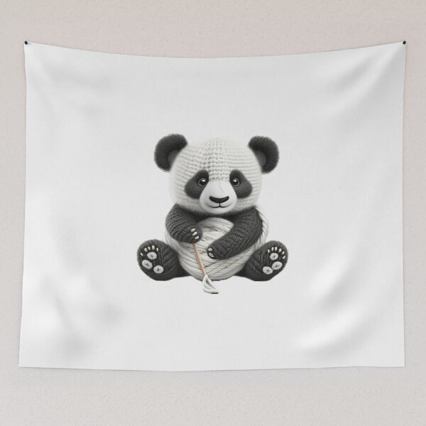 Item preview, Big black eyes and dense cuddly fur of this adorable baby panda designed and sold by Natcharee.