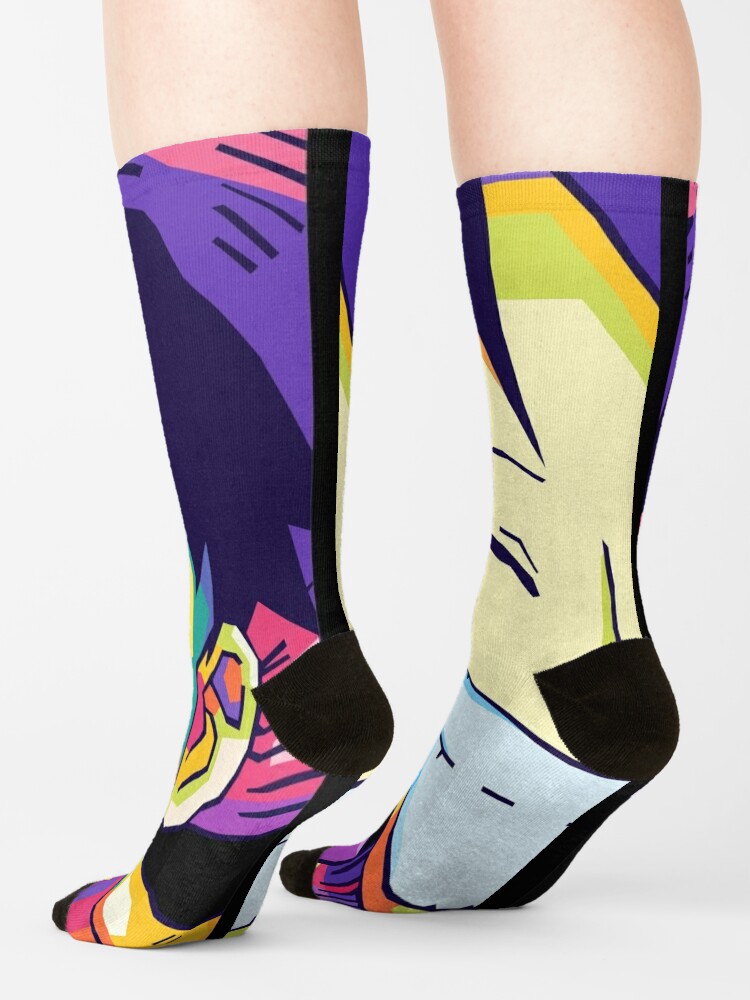 Discover Ruffy Smile Wpap Pop Art Socken