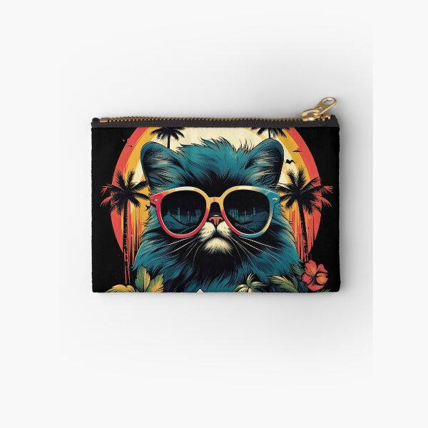 Item preview, Persian cat wearing sunglasses in Vector Style 2 designed and sold by eyestetix.