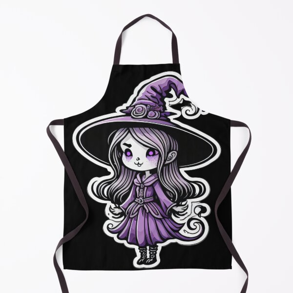 Item preview, Spooky Chibi Witch designed and sold by Printsalotl.