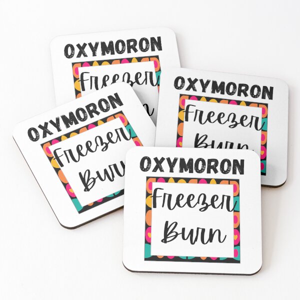 Item preview, Oxymoron Freezer Burn Design designed and sold by JAMTEESHOP.