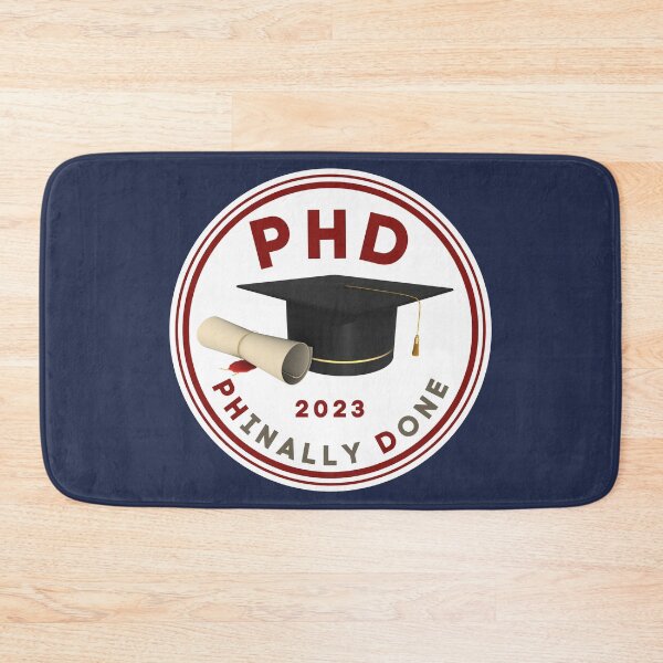Item preview, Ph.d. graduation badge 2023 for graduation day gift designed and sold by Lady-Frost.