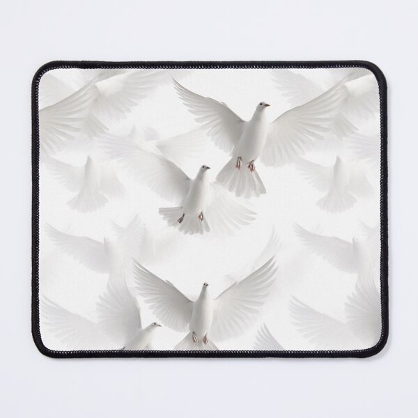 Item preview, White Doves Love Birds designed and sold by allthis.