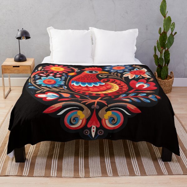 Item preview, Polish heart-shaped folk art designed and sold by ImprintMage.