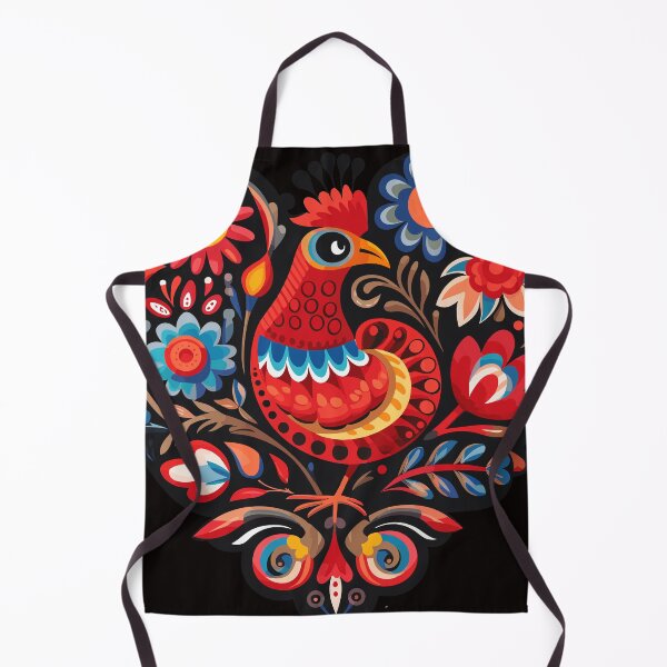 Item preview, Polish heart-shaped folk art designed and sold by ImprintMage.
