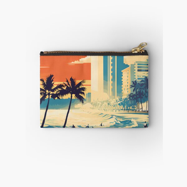 Item preview, Waikiki Beach Hawaii Surfing Lover designed and sold by EnigmaStitcher.