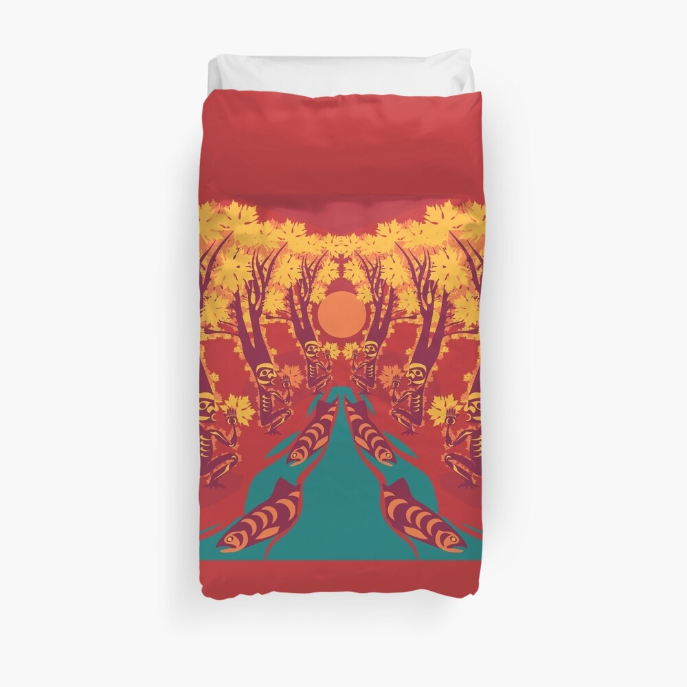 IT̸EL̵OṈSET Duvet Cover