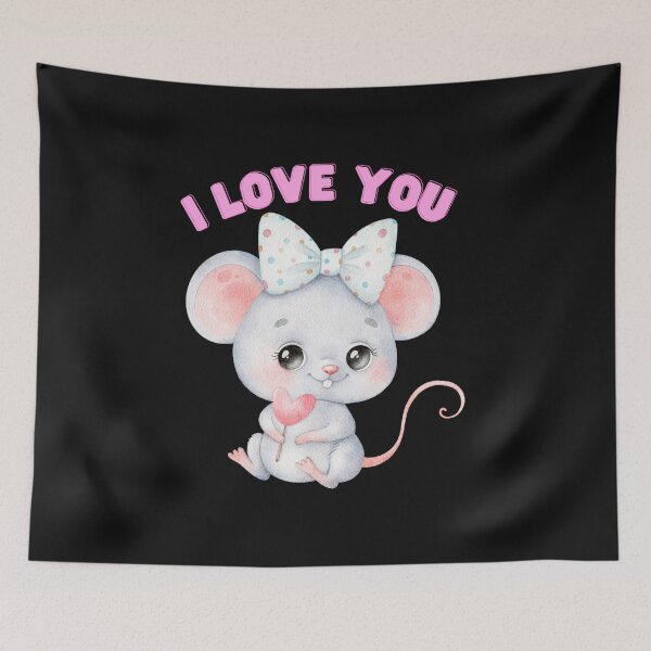 Item preview, cute mouse with lollipop designed and sold by StarDan.