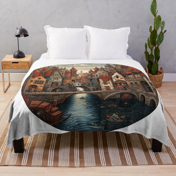 Item preview, Small city on the water designed and sold by abmkf.