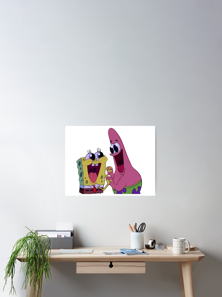 SpongeBob and Patrick Best Friends Poster