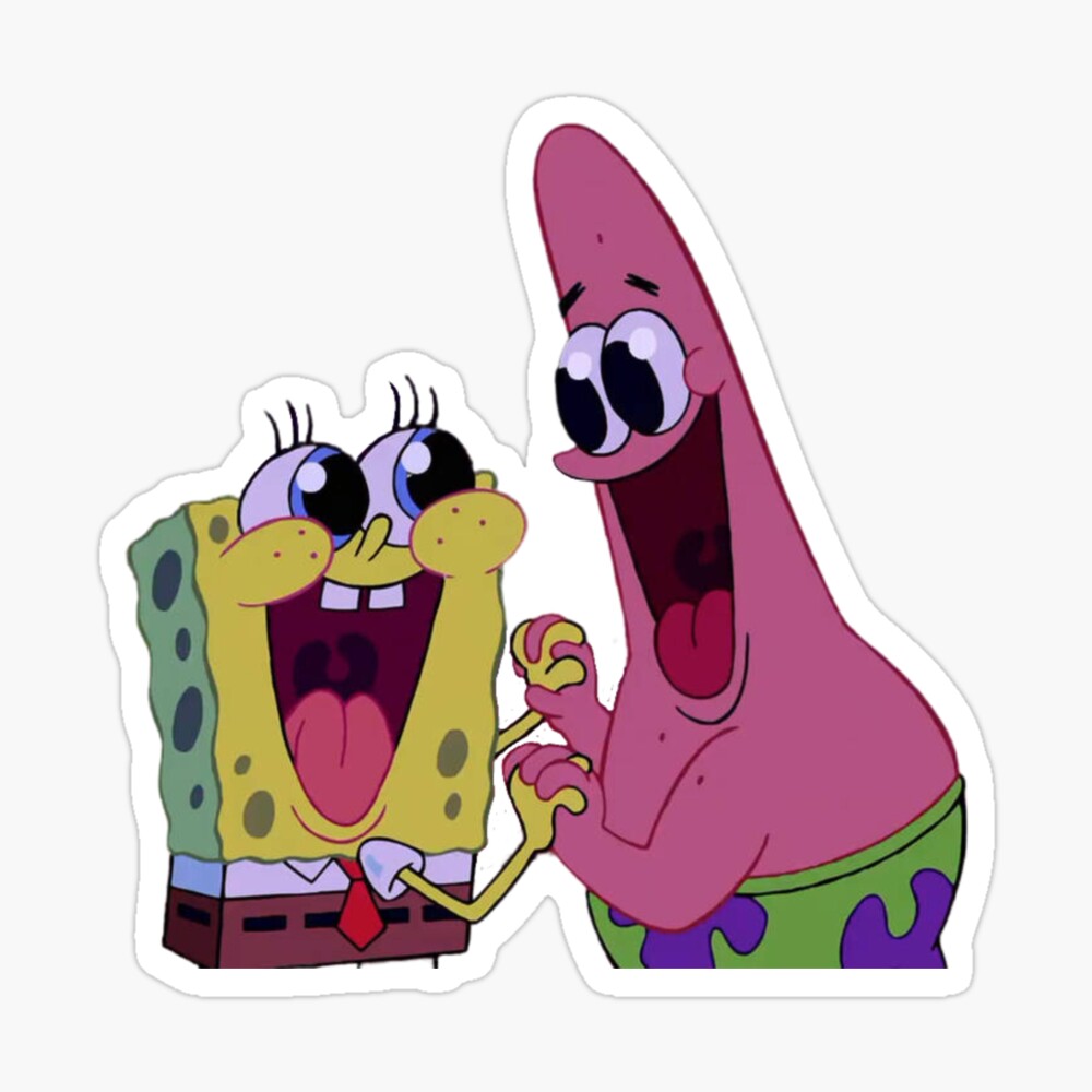 SpongeBob and Patrick Best Friends Poster