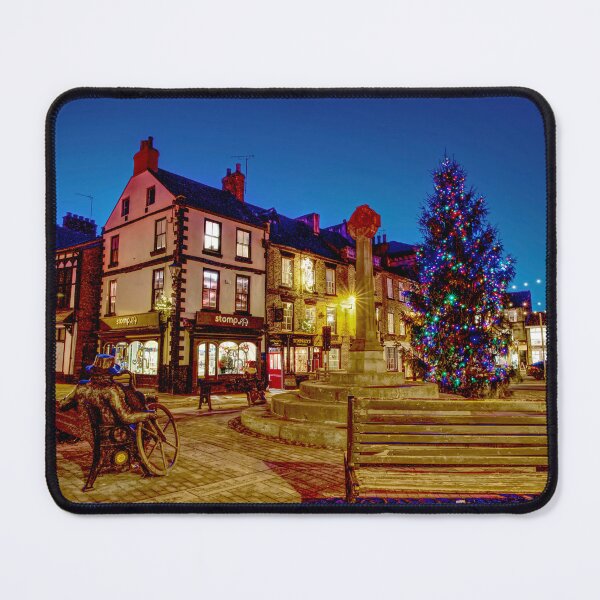 Item preview, Knaresborough Market Square at Christmas designed and sold by Alisonchambers2.