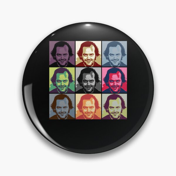 Item preview, Jack Nicholson Torrance Shining Iconic Pop Art designed and sold by RogerBlackWhi.