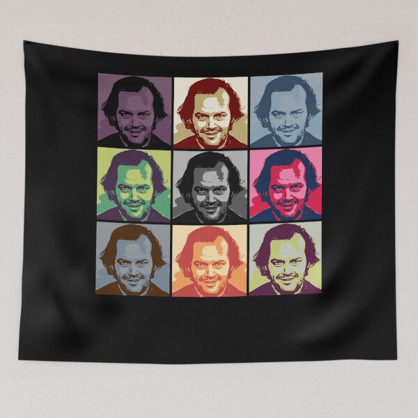 Item preview, Jack Nicholson Torrance Shining Iconic Pop Art designed and sold by RogerBlackWhi.