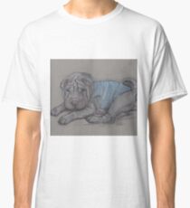 sharpei puppy Classic T-Shirt