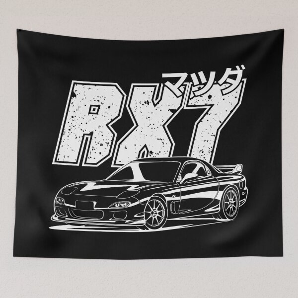 Item preview, RX7 - White Print designed and sold by RAS-77.