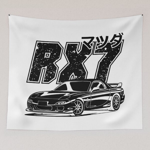 Item preview, RX7 - Black Print designed and sold by RAS-77.