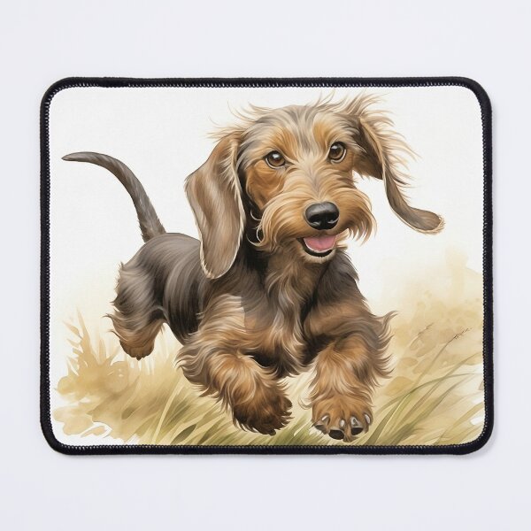 Item preview, Wirehaired Dachshund designed and sold by lavroshh.