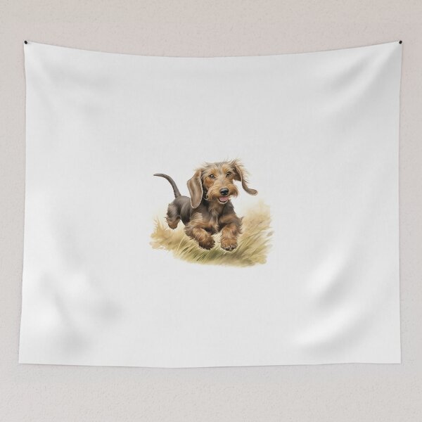 Item preview, Wirehaired Dachshund designed and sold by lavroshh.