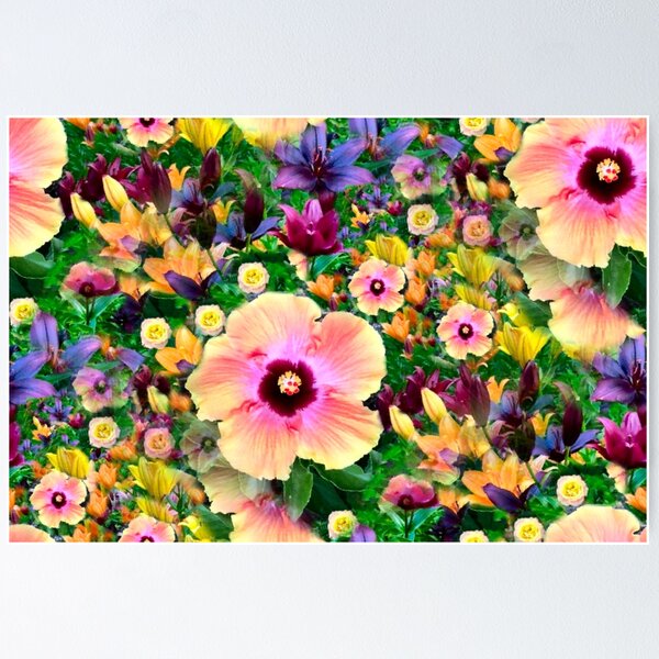 Item preview, Brushed Flower Garden Variety designed and sold by kristalcurt.