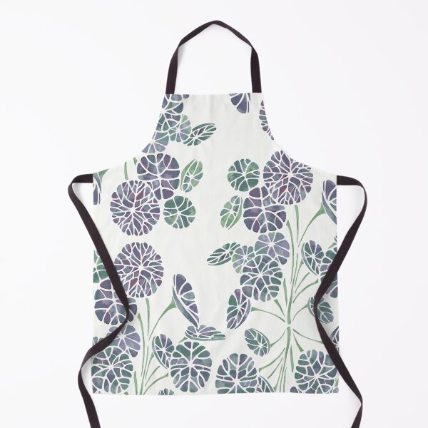 Item preview, Watercolor Stephania Erecta leaves [white-blue] designed and sold by Aia UENO design.
