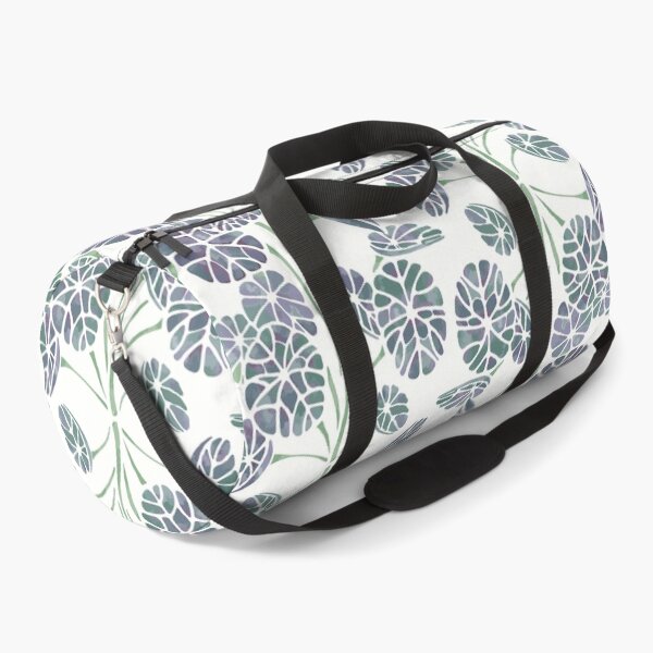 Item preview, Watercolor Stephania Erecta leaves [white-blue] designed and sold by Aia UENO design.