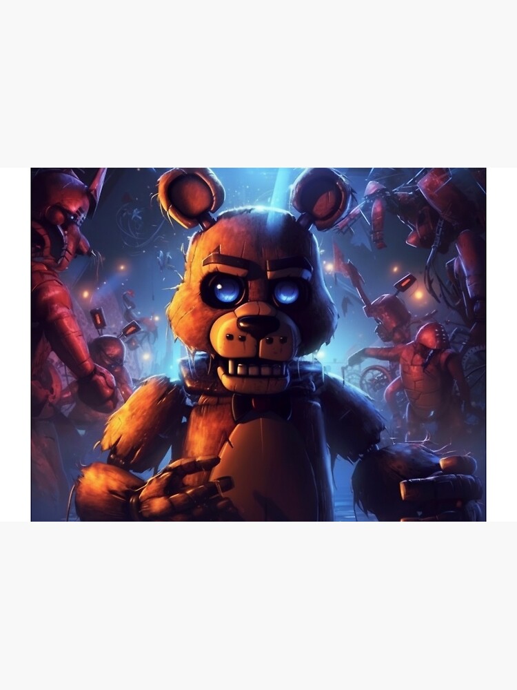 Disover FNAF Freddys movie robot Jigsaw Puzzle