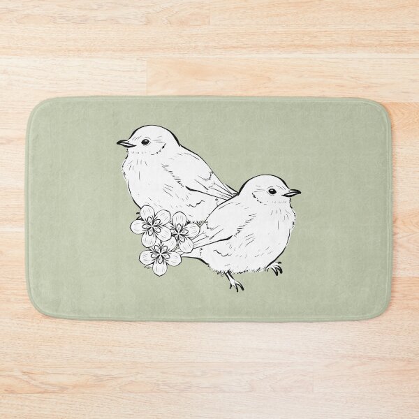 Item preview, Bird Deco - Tea, Snow, Coal designed and sold by Irene Estelle.