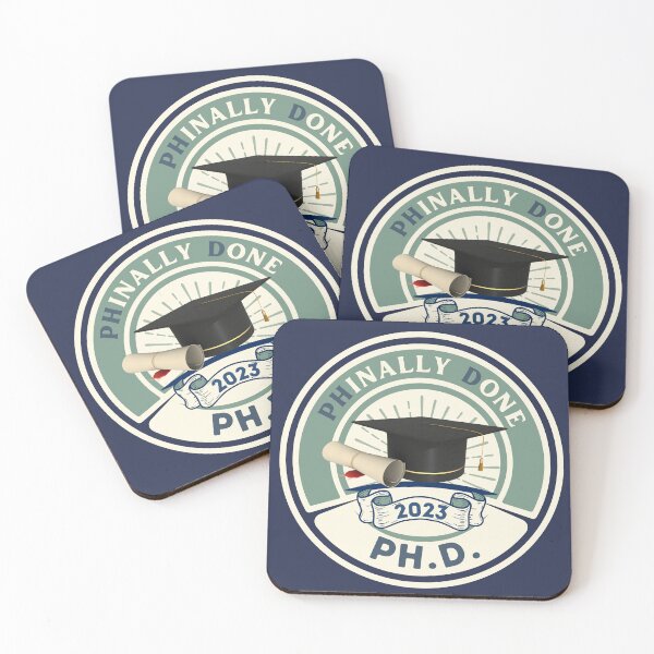 Item preview, Ph.d. graduation badge 2023 designed and sold by Lady-Frost.