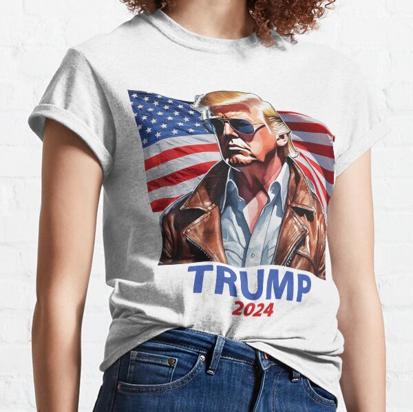 trump flag t shirt